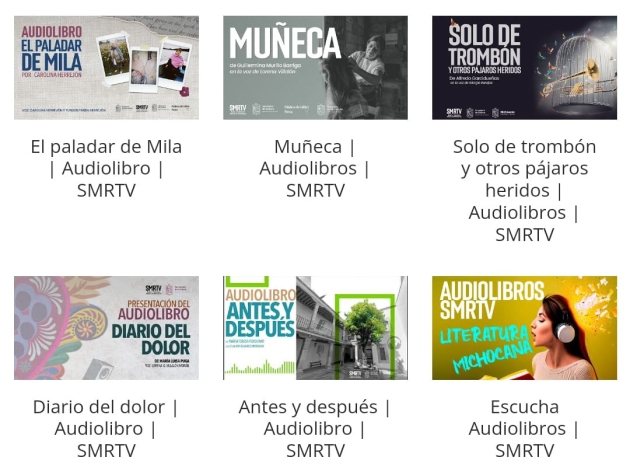 SECUM y SMRT ofrecen la Experiencia de Disfrutar de Nuevos Audiolibros atrevés de su Sitio Oficial