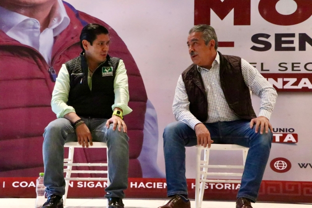 En coalición, sigamos haciendo historia, llamado del PVEM y Morena para continuar con la 4T 