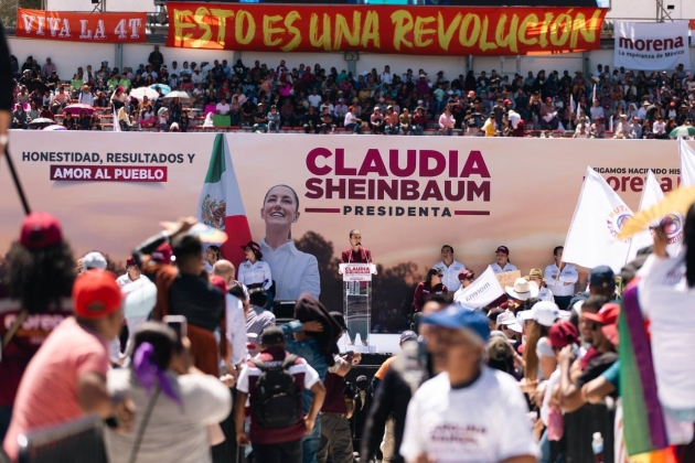 CLAUDIA SHEINBAUM VA POR LA VISITA A LOS 300 DISTRITOS ELECTORALES DURANTE SU CAMPAÑA PRESIDENCIAL 