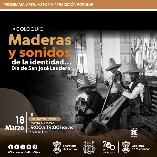 Los sonidos de la identidad michoacana serán tema de coloquio en el Museo del Estado 