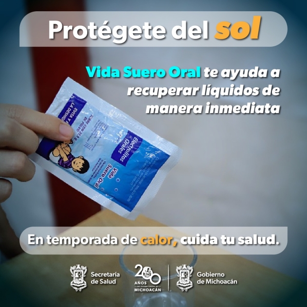 Aprende a preparar Vida Suero Oral para prevenir la deshidratación 