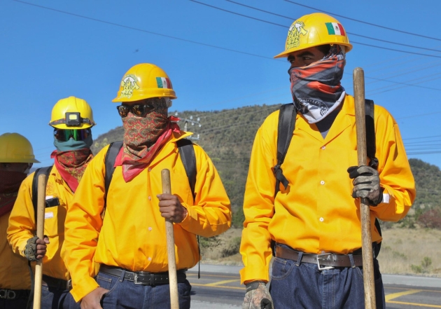 Controlado en un 90 % el incendio forestal en Tlalpujahua: Cofom 