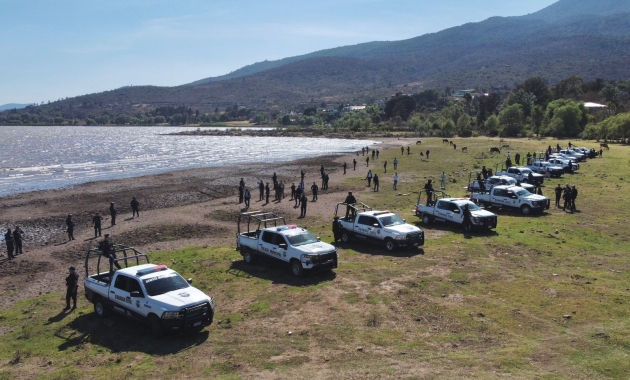Operativos evitan “huachicol” de 600 mil litros de agua al día en lago de Pátzcuaro 