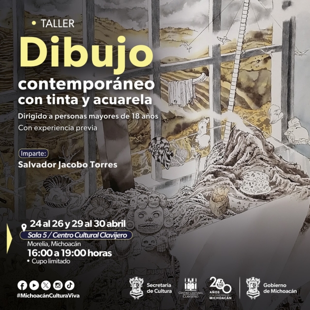 Secum te invita al taller gratuito de dibujo contemporáneo 