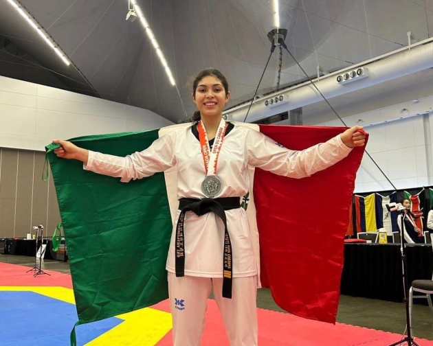 Taekwondoína michoacana competirá en Campeonato Panamericano en Brasil 