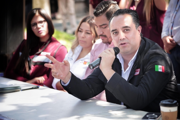 Candidatos de Morena, los más cercanos a las michoacanas y michoacanos: JP Celis 