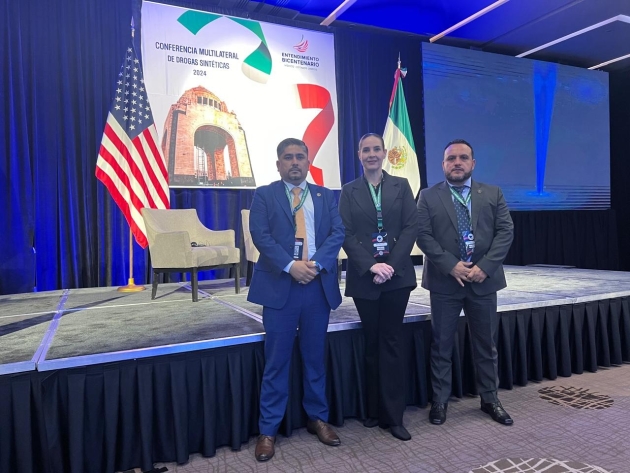 Participa Fiscalía General en Conferencia Multilateral sobre Drogas Sintéticas 2024 