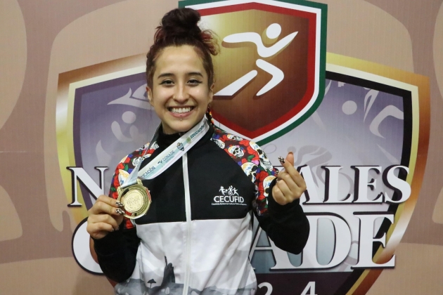 Con medalla de oro, Monse Zavala se despide a lo grande de Nacionales Conade 2024 