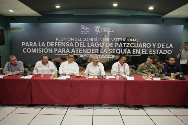Instruye Ramírez Bedolla crear proyecto para mejorar uso del agua en distrito de riego de Pátzcuaro 