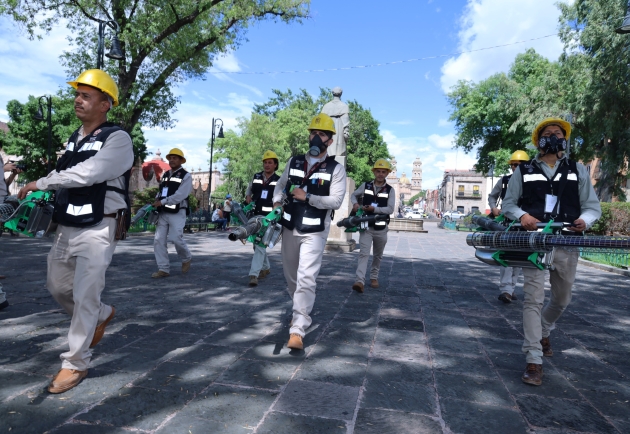 Intensifican Federación y Estado Acciones contra el Dengue en Morelia 