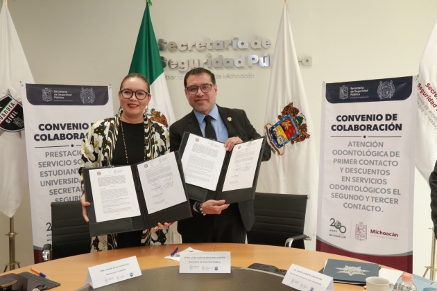 SSP y UMSNH suman esfuerzos para la profesionalización estudiantes 