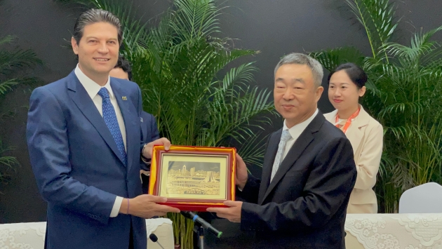 Coinciden alcaldes de Morelia y Nanning China, fortalecer el intercambio comercial 
