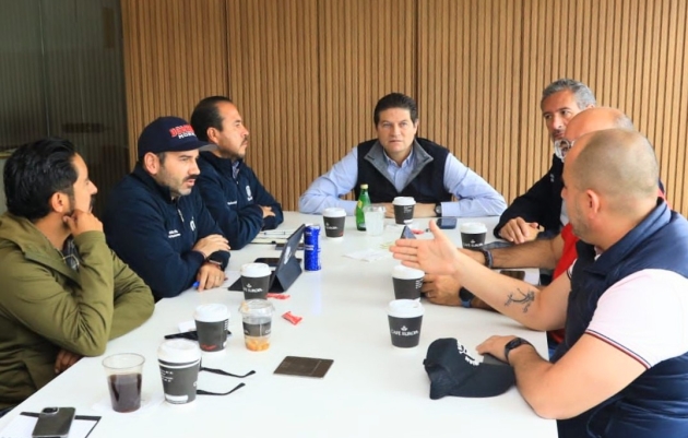 Encabeza Alfonso Martínez reunión de contingencia con Gabinete municipal 