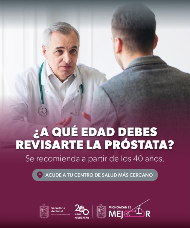 A partir de los 40 años, hombres pueden detectar el cáncer de próstata con una sencilla prueba: SSM 