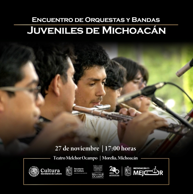 Se Aproxima Encuentro de Orquestas y Bandas Juveniles de Michoacán 