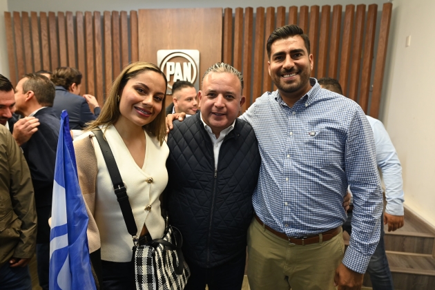 Respalda Poncho Chávez a Carlos Quintana en su registro por la dirigencia estatal del PAN 