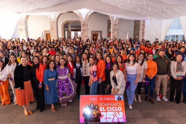 Michoacán avanza en la Erradicación de la Violencia de Género: 1er Lugar en combate a la Impunidad: Dip. Bugarini 