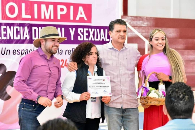 Impulsa Reyes Galindo acciones contra la violencia hacia la mujer en Tierra Caliente 