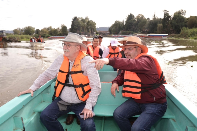 Larga vida al lago de Pátzcuaro; Gobierno estatal y Sader continuarán acciones para su recuperación 