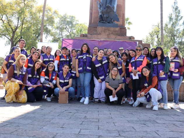 Seimujer recorre Michoacán con Brigadas Violeta para atender violencia de género 