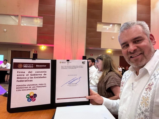 ARB Firma convenio para la Universalidad de la Pensión del Bienestar de Personas con Discapacidad 