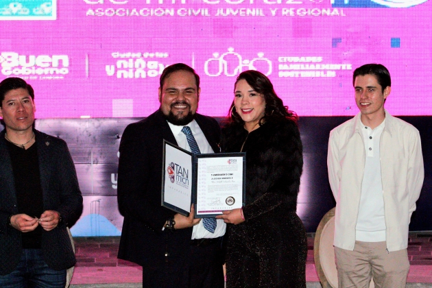 Reconoce Xóchitl Ruiz trabajo e impulso a favor de las y los jóvenes por TanMich de mi Corazón 
