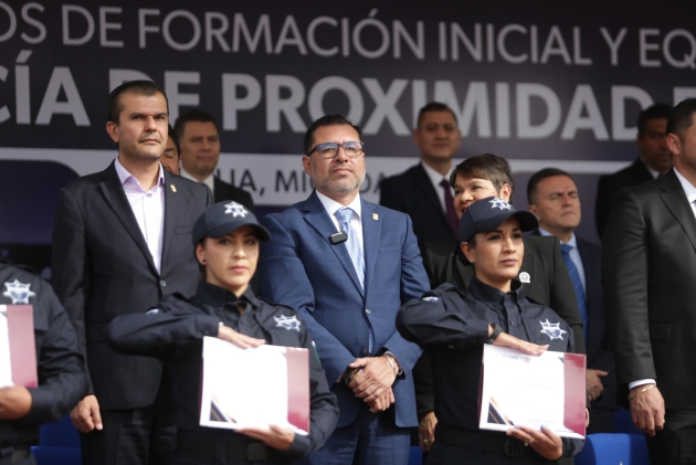 Guardia Civil recibe a cerca de 500 Nuevos Agentes para el Estado de Michoacán  