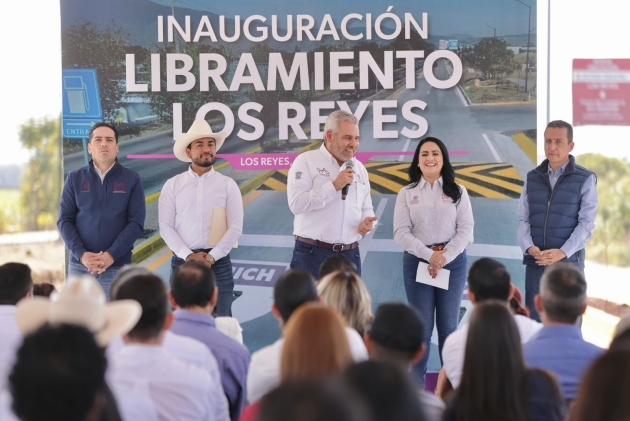 Con más obra garantizamos seguridad y desarrollo en Los Reyes:  Ramírez Bedolla 