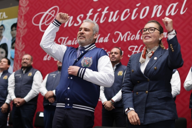 Reforma a la UMSNH triunfa la libertad y democracia; firma Ramírez Bedolla decreto de promulgación 