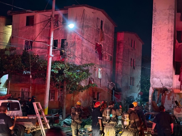 Atiende PC Estatal explosión por gas en Lázaro Cárdenas 
