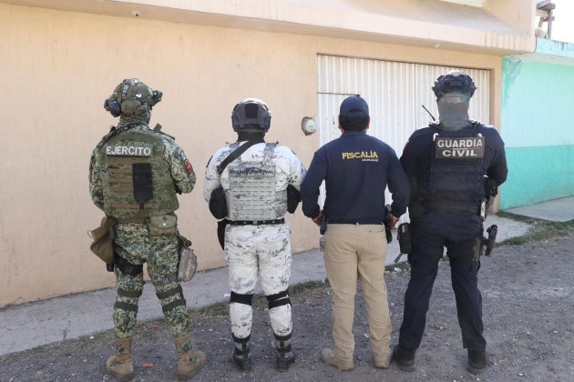 Fuerzas estatales y federales “revientan” laboratorio de metanfetamina en Morelia 