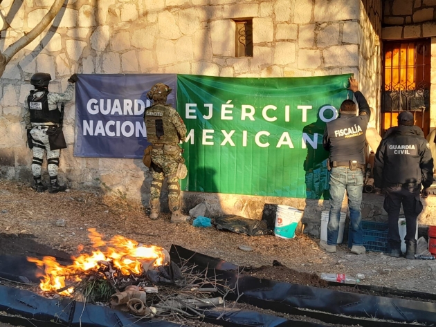 En operativo interinstitucional en Tarímbaro fue localizado y destruído un plantío de Marihuana: FGE 
