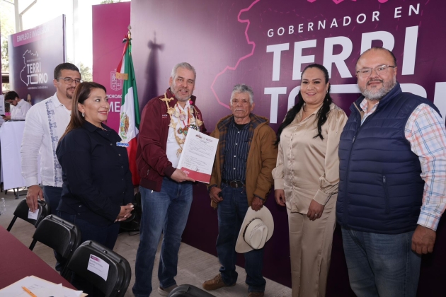 En Quiroga, Bedolla impulsa el desarrollo con participación ciudadana 