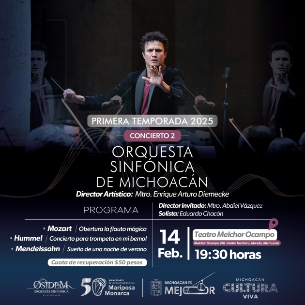 Este 14 de febrero regala una experiencia musical inolvidable con la Osidem 