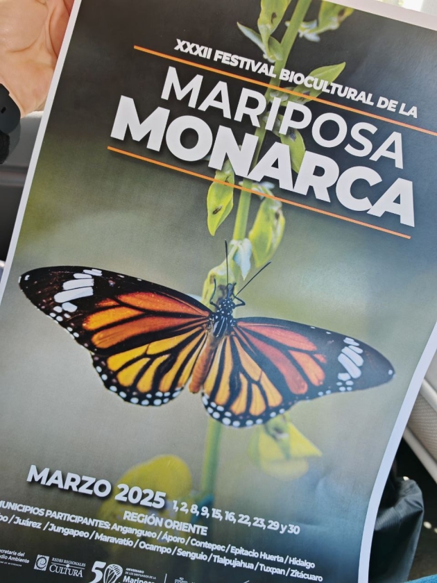 Anuncian 32 Festival Biocultural de la Mariposa Monarca 