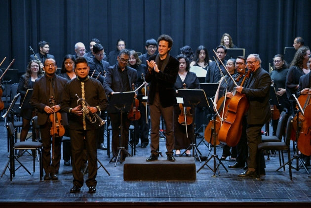 La Orquesta Sinfónica de Michoacán  conquistó al público en una velada inolvidable