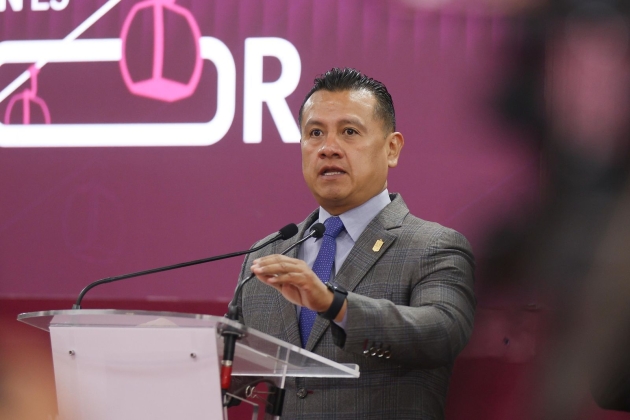 Cero tolerancia a bloqueos, seguirán elementos de seguridad en Uruapan: Torres Piña 