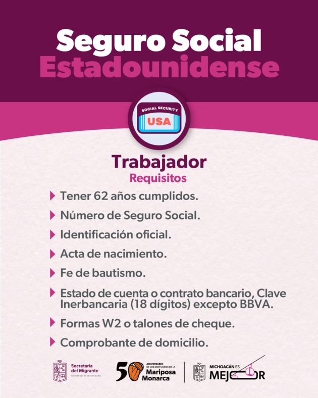 Semigrante ayuda a michoacanos a tramitar pensión vitalicia estadounidense 