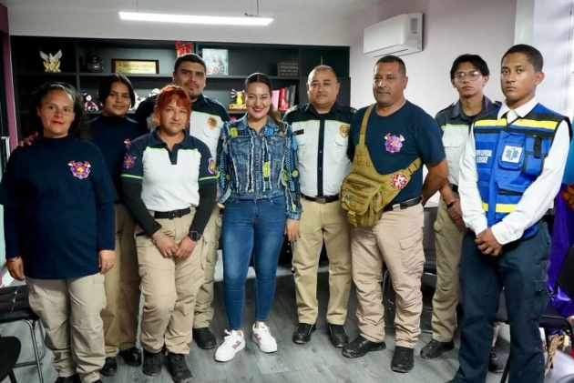Gobierno de Zacapu apoyará en todo a bomberos, quienes son clave para el bienestar de la población 