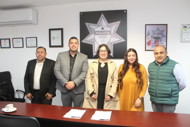 Con convenio de colaboración, Policía Auxiliar impulsa la educación continua 