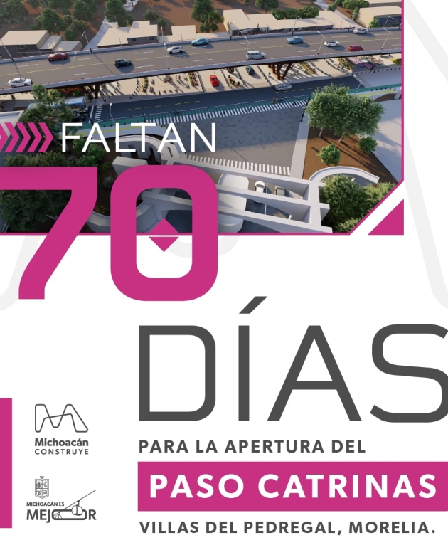 En 70 días se abre circulación en puente de Villas del Pedregal: Ramírez Bedolla 