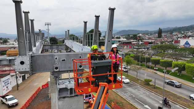Teleférico de Uruapan con avance del 66 %: Gladyz Butanda 