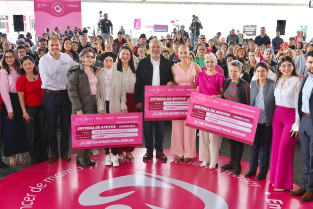 Bedolla garantiza apoyos económicos para mujeres con cáncer 