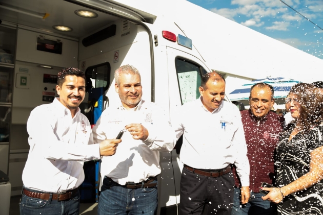 Yurécuaro recibió jornada de salud y entrega de ambulancia: SSM 