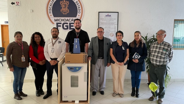 Fortalece FGE capacidad de su laboratorio de Genética Forense con la recepción de equipo especializa 