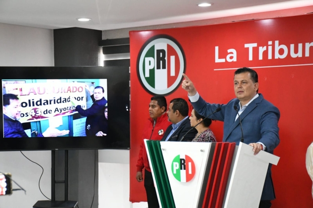 Alinean discurso crimen organizado y Gobierno Federal en el caso Teuchitlán: PRI Michoacán  