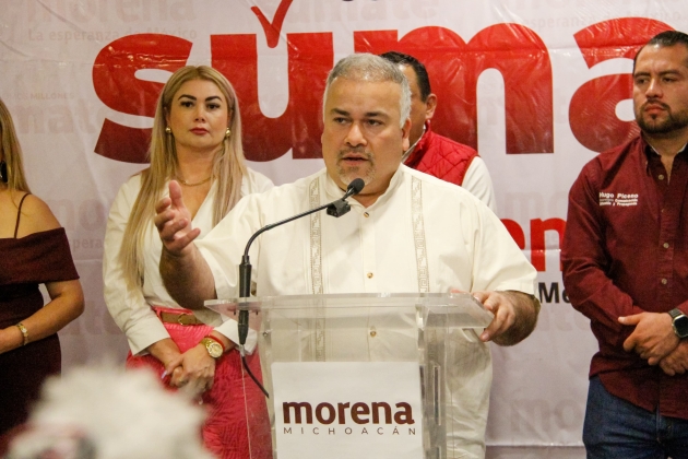 Encuesta de Enkoll muestra que el respaldo a Bedolla supera su votación en 2021: Jesús Mora Dirigente Estatal de Morena 