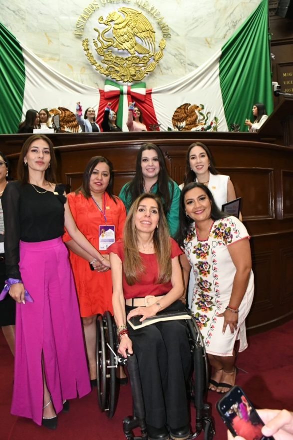 Participan priistas en el Segundo Parlamento de las Mujeres 2025 en el Congreso del Estado, con Iniciativa Pro Personas con Discapacidad 