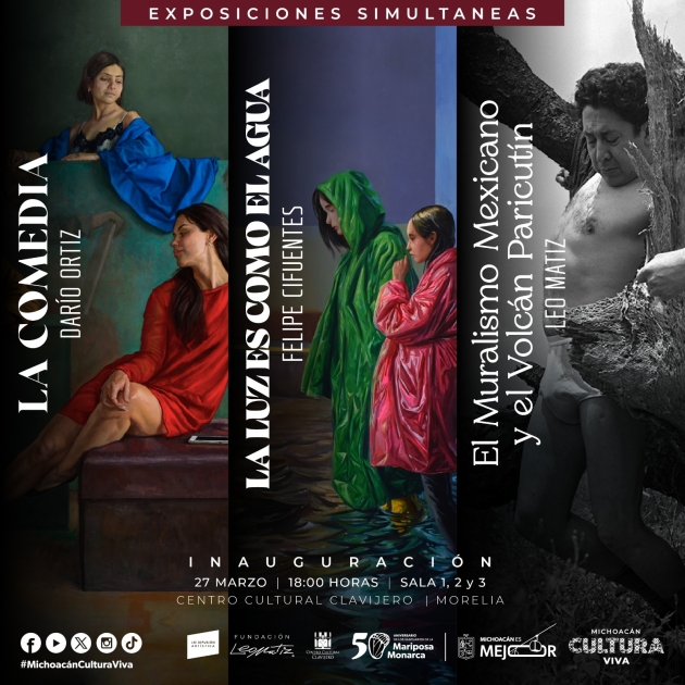 Trilogía artística colombiana llega a Clavijero, exposiciones imperdibles 