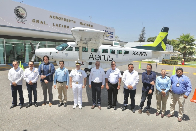Con Aerus se recuperan vuelos comerciales de LC a CDMX: Ramírez Bedolla 